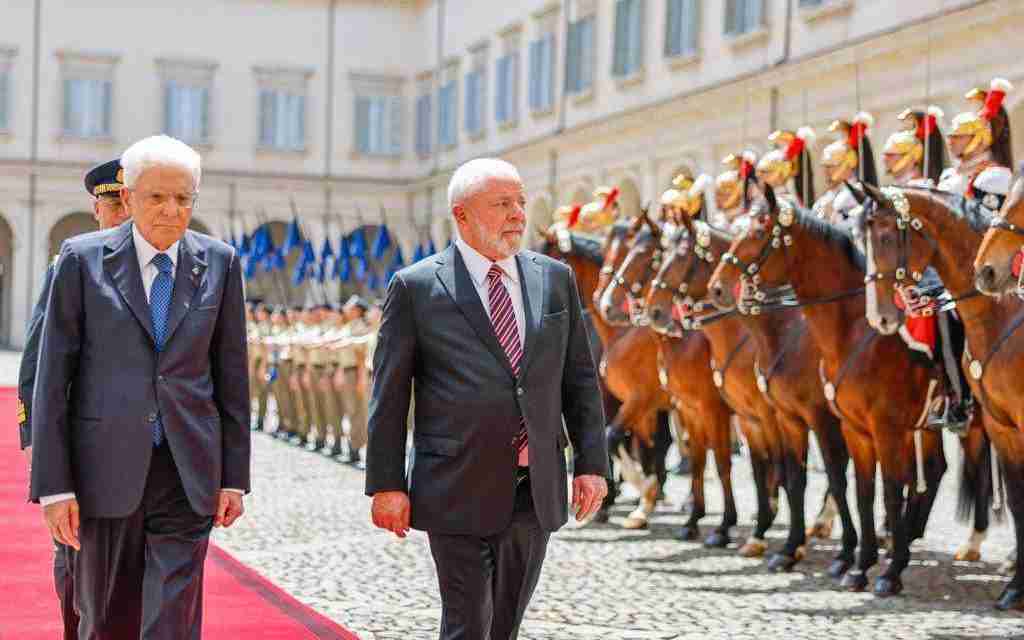 Lula a Roma: al Quirinale da Mattarella, in Vaticano dal Papa, a Palazzo Chigi da Meloni e in Campidoglio da Gualtieri