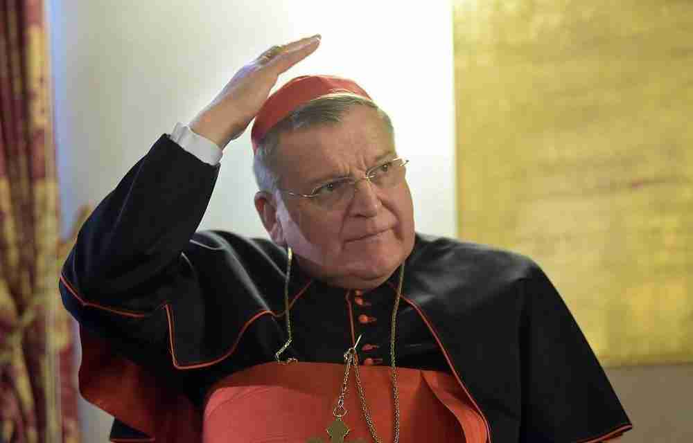 Vaticano, al Cardinale Burke revocato lo stipendio cardinalizio e l’assicurazione sanitaria