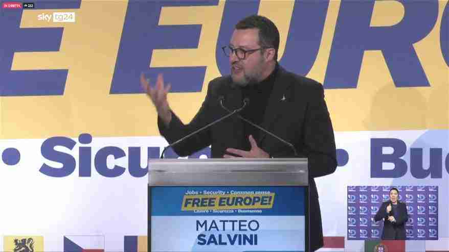 Salvini alla convention dei sovranisti: “Costruiremo la nostra visione di Europa”